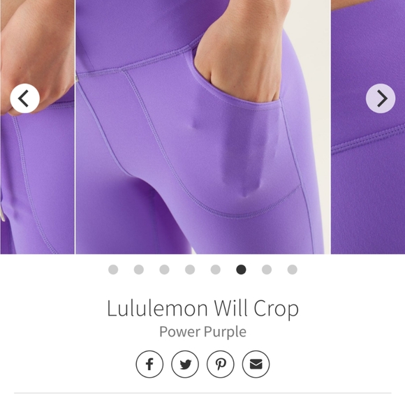 Lululemon Will Crop leggings - Picture 14 of 14